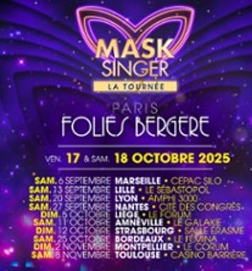 Mask Singer, La Tournée