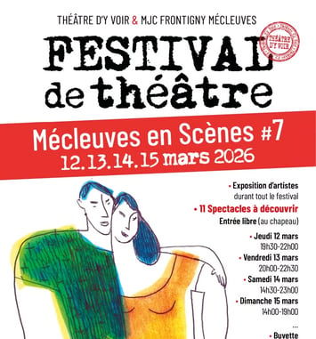 Festival de théâtre Mécleuves en scène 2026 affiche