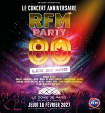 RFM Party 80, Le Concert Anniversaire