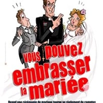 Vous pouvez embrasser la mariée