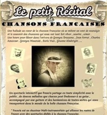 Le petit récital de chansons françaises