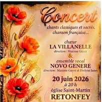 2 chœurs pour un voyage musical — La Villanelle & Novo Genere