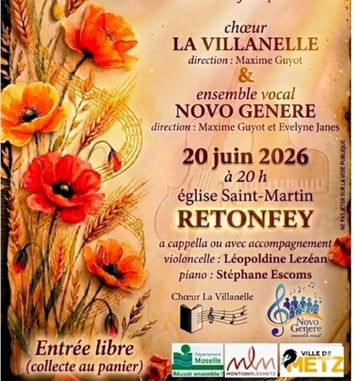 2 chœurs pour un voyage musical — La Villanelle & Novo Genere