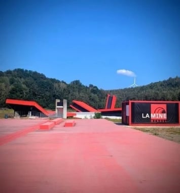 Découverte des galeries modernes d'exploitation du charbon