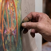 Exposition de pastels à la Maison Guth