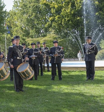 Aubade de la musique de l'Arme Blindée Cavalerie
