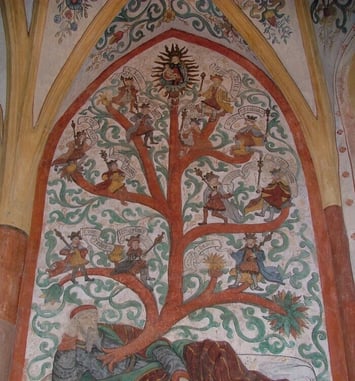 Découverte guidée de l'église Saint-Martin et de ses peintures murales