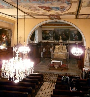 Visite de l'église abritant les tableaux classés de Ludovic Duperron