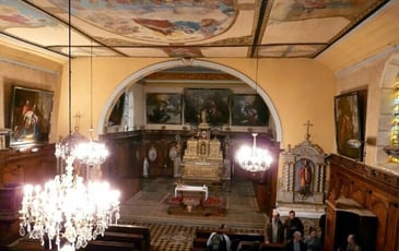 Visite de l'église abritant les tableaux classés de Ludovic Duperron