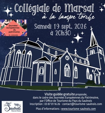 Visite guidée de la collégiale de Marsal