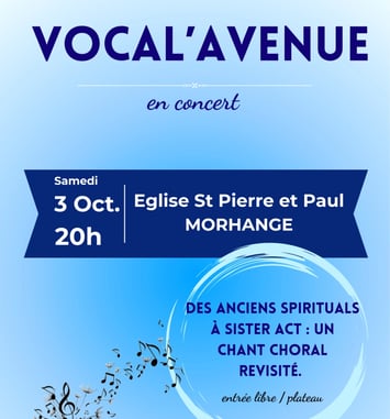Vocal'Avenue — Concert de rentrée