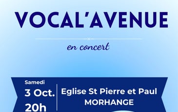 Vocal'Avenue — Concert de rentrée
