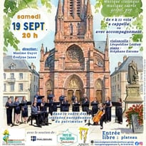 Concert de l'ensemble vocal Novo Genere
