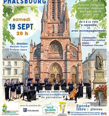 Concert de l'ensemble vocal Novo Genere