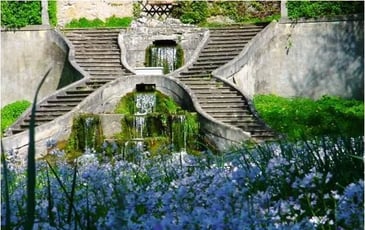 Découverte des vestiges et du parc de l'ancien château d'Arry