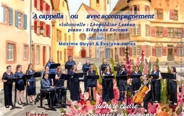 Concert de l'ensemble vocal Novo Genere