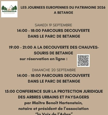 Découvertes patrimoniale et paysagère à Bétange