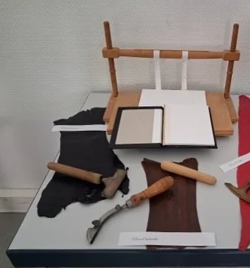 Atelier reliure : Création d'un carnet