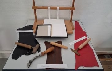 Atelier reliure : Création d'un carnet