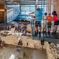 Visite audioguidée des vestiges romains et celtiques