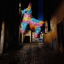 Life is a party and I'm the piñata