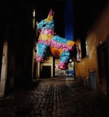 Life is a party and I'm the piñata