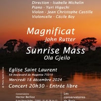 Grand concert – de G.-F. Haendel à J. Rutter