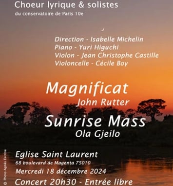 Grand concert – de G.-F. Haendel à J. Rutter
