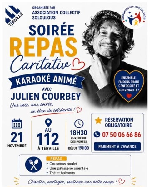 Soirée Caritative et karaoké