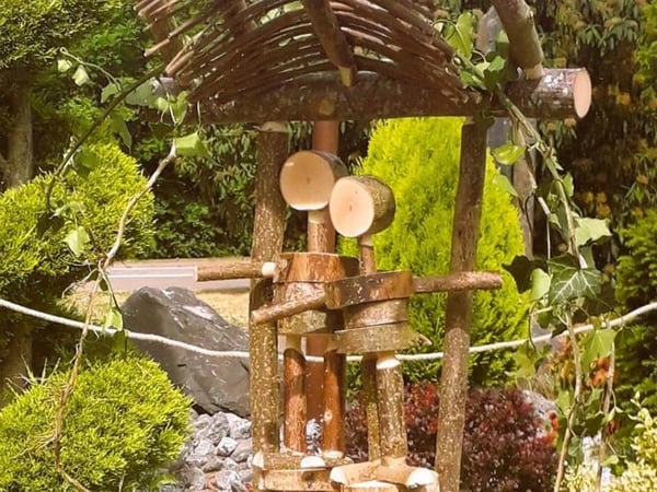 Spectacle - La Cité du Peuple de Bois, Cie Jeux et Tartines, Installation artistique participative
