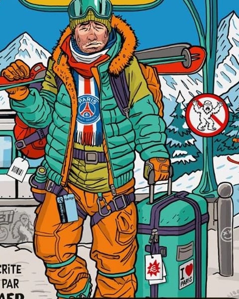 Les bobos font du ski