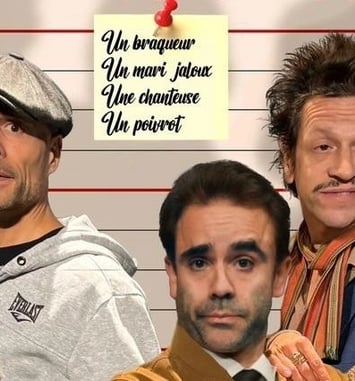 Hold-up et bras cassés