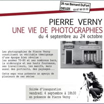 Exposition - Une vie de photographie