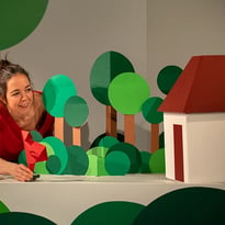 Spectacle jeune public - Petit Pop'ron Rouge - Cie Gingolph Gateau