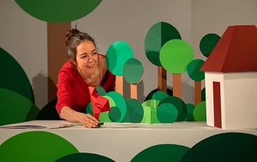 Spectacle jeune public - Petit Pop'ron Rouge - Cie Gingolph Gateau