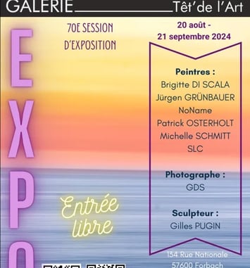Exposition galerie Têt' de l'Art