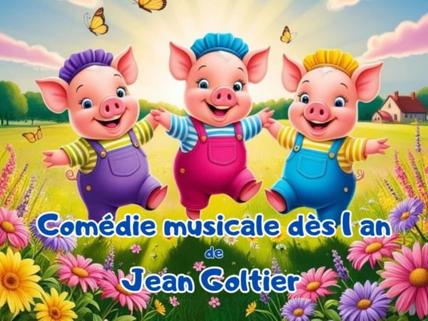 Les Trois P'tits Cochons en chanson !