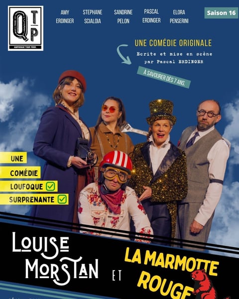 Louise Morstan et la Marmotte Rouge