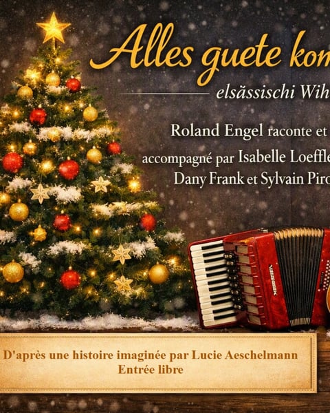 Veillée de Noël en alsacien avec Roland Engel et ses musiciens