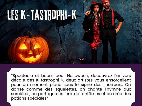 Spectacle et boom d'Halloween – Les K-tastrophi-K