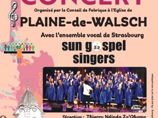 Concert de l'ensemble vocal Sun Gospel Singers