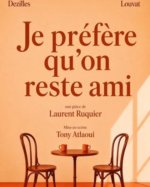 Je préfère qu'on reste amis