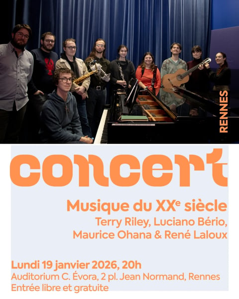 Concert "La musique Française du XXe siècle"